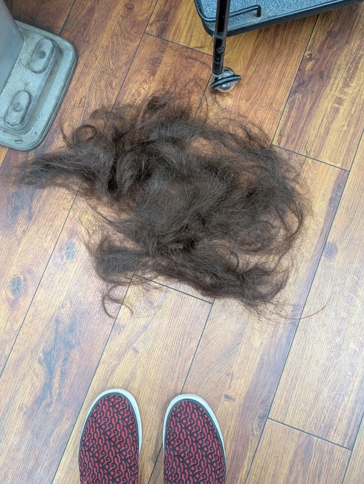 1年ぶりのヘアカット。