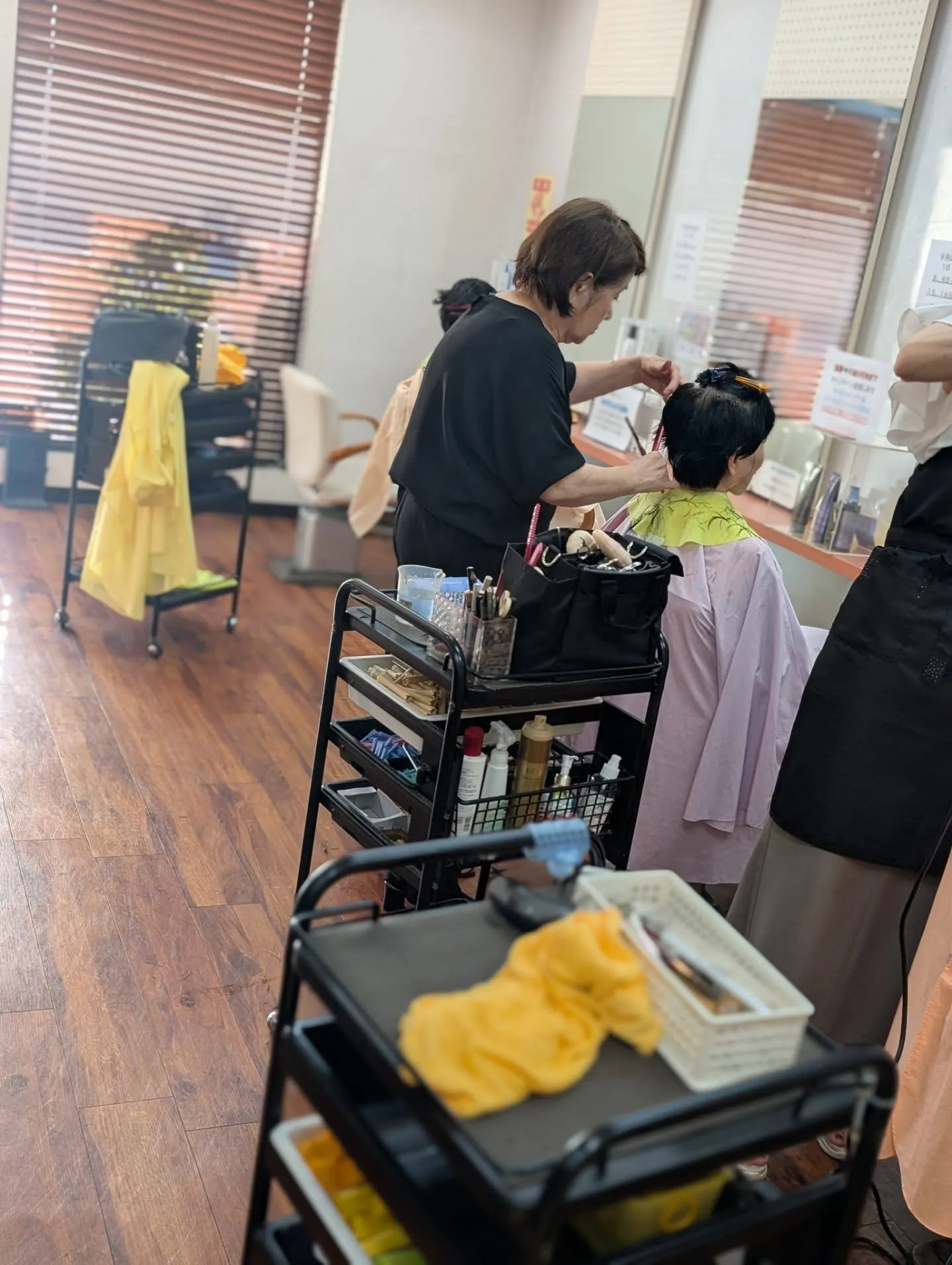 夏休み最後の駆け込みカット。