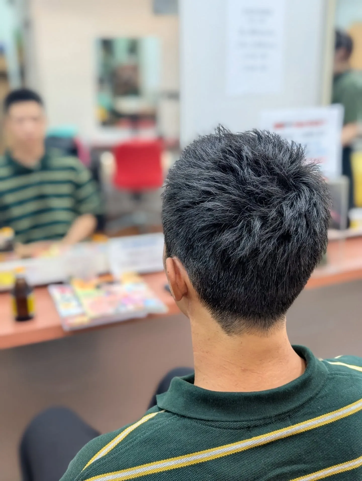 メンズカットボウズスタイル