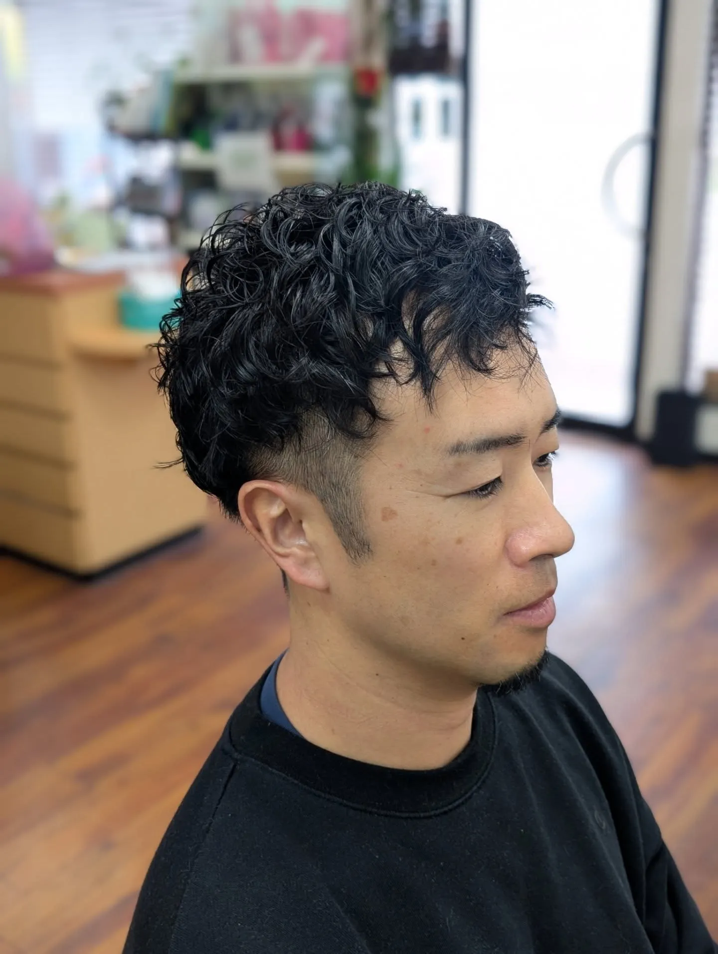 オーストラリアの風とプードルパーマ。