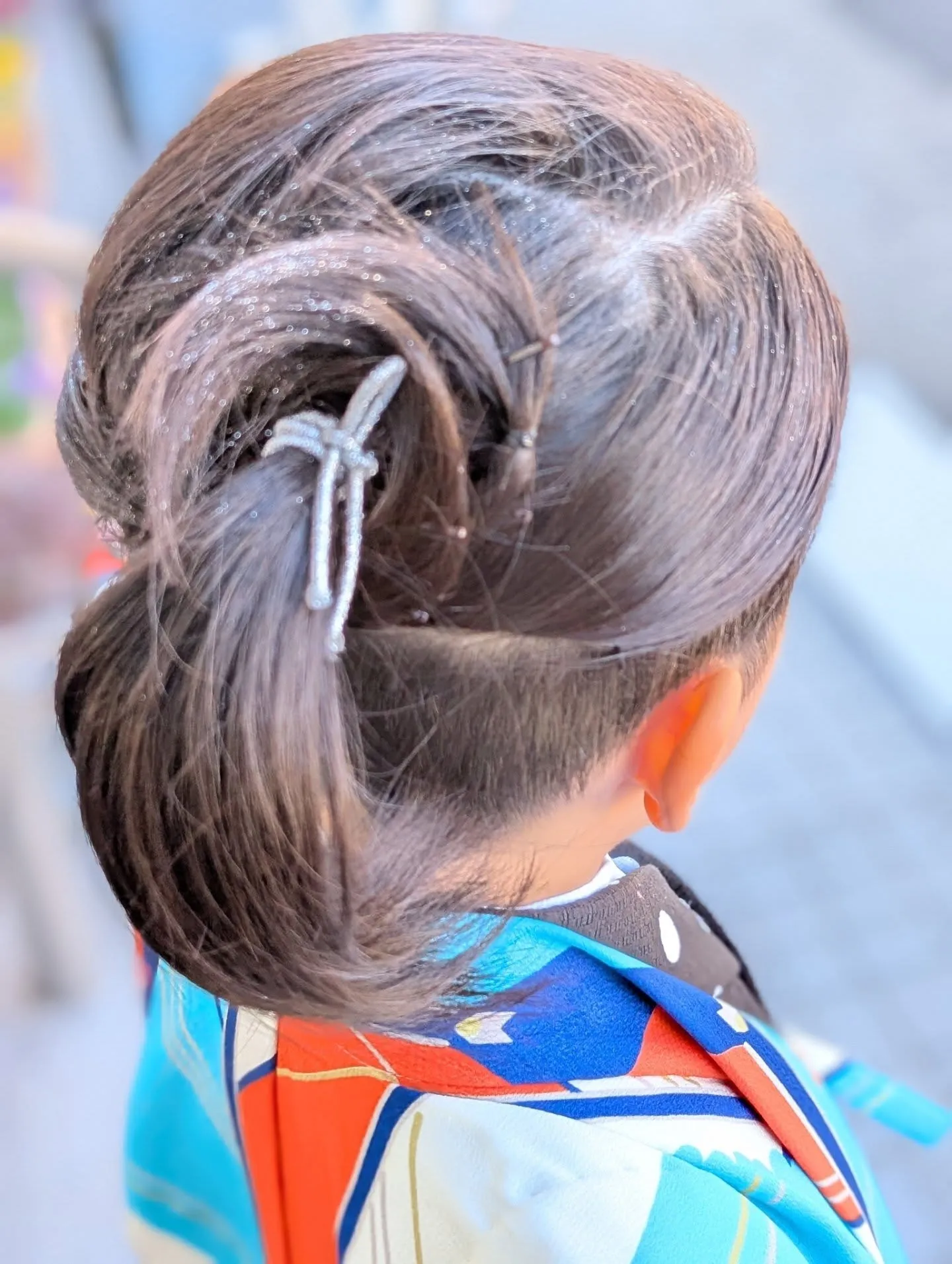 既成概念を打ち破るド派手で粋なツーブロック×水玉のモダン七五...