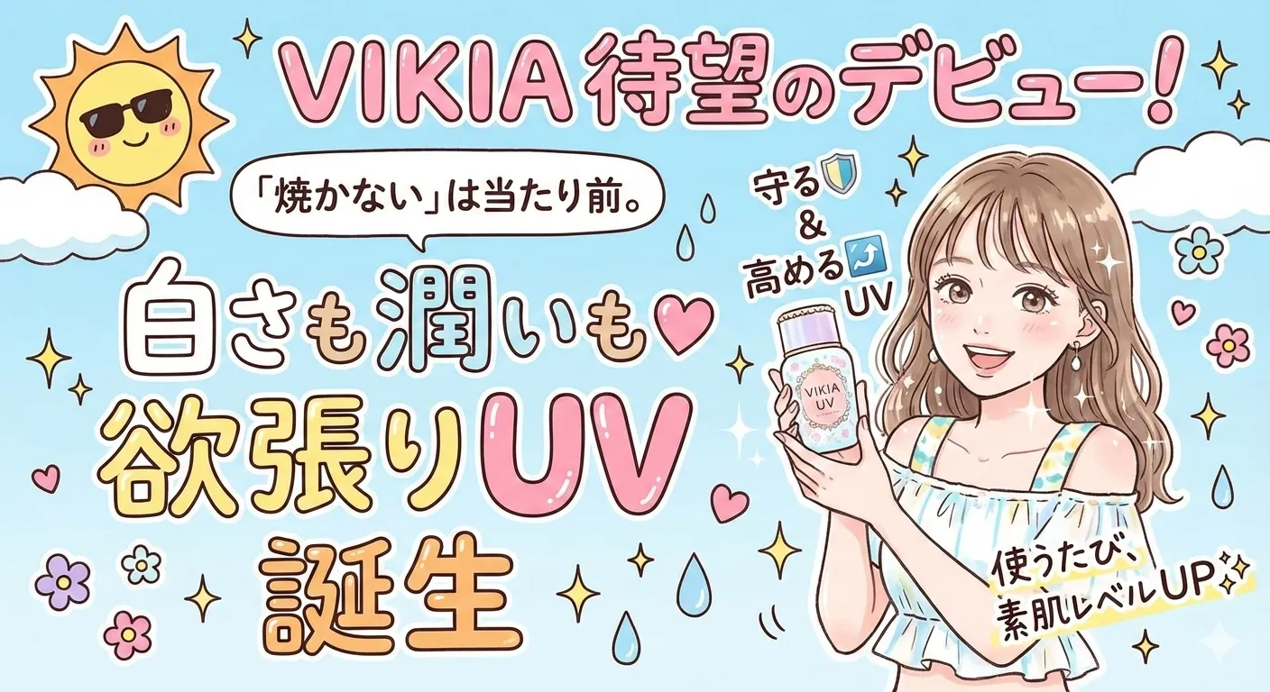 【日焼け止め選びで迷っている方へ】リリー美容室が「ヴィキア UVヴェール」を推す3つの理由